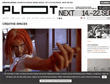 Tablet Screenshot of plotmag.com